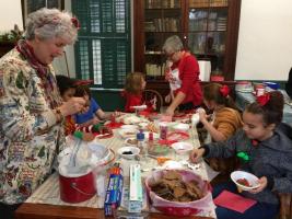 Decorating Gingerbread Cookies